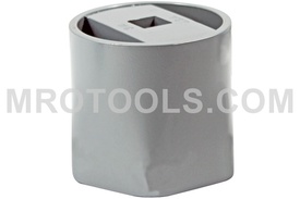 1208 Kastar 3 1/4'' Axle Nut Socket, 6 Point